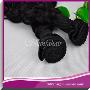 Pure hair extension natural virgin indian hair,curly hair extension,aaa quality remy hair extension