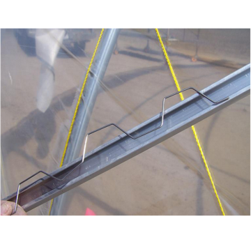 Greenhouse Film Wiggle Wire For Lock Channel Film