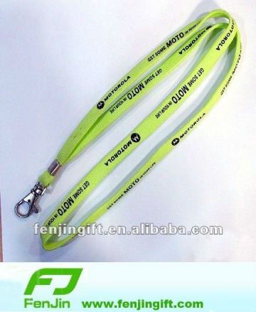 tube polyester lanyard,lanyard strap/neck lanyard