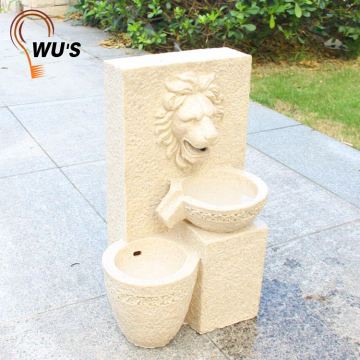 With quality warrantee factory supply resin marble water fountains