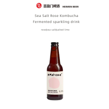 Refreshing Sea Salt Rose Kombucha