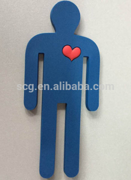 Plastic magnetic bendable toy