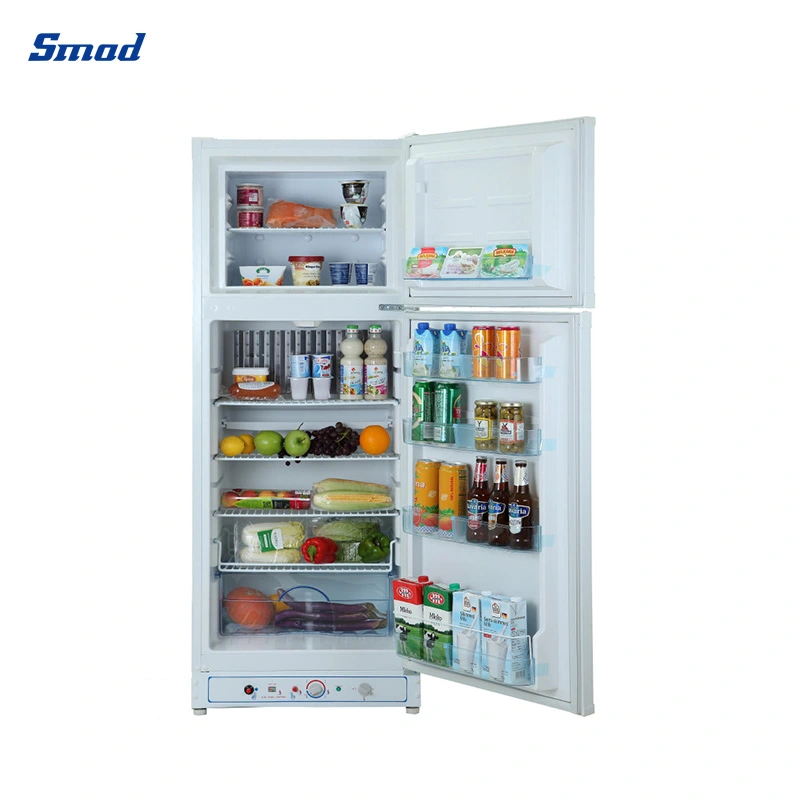 LPG/Propane/Kerosene Gas Double Door Fridge Absorption Refrigerator