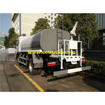 15 CBM 4x2 Road Water Tanker Trucks