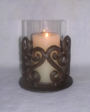 Cast Iron Candleholder