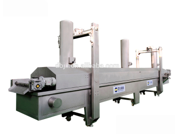 Fried nuggets manufacturing machine nuggets frying machine