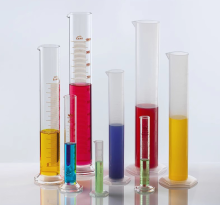 High Boro 3.3 Glass Graduated Measuring Cylinder - Laboratory Glassware