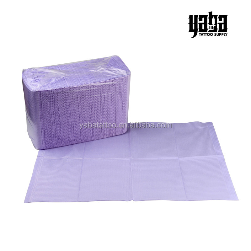 Yaba Colourful Disposable Non-woven Tattoo Tablecloths Clean Pad Waterproof Table Mat