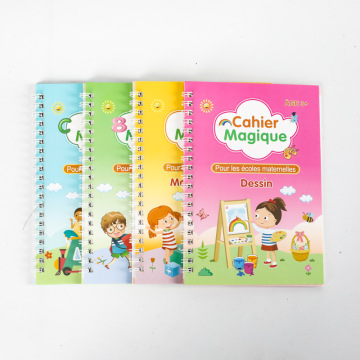 Magic Book: French Educational Practice Copybook for Children