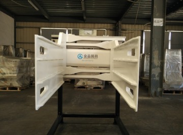 forklfit loader hydraulic rotating bale clamp