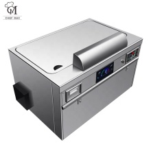 Customizable Commercial Stainless Steel Japanese Flat Top Griddle Hibachi Teppanyaki Grill Table for Restaurants