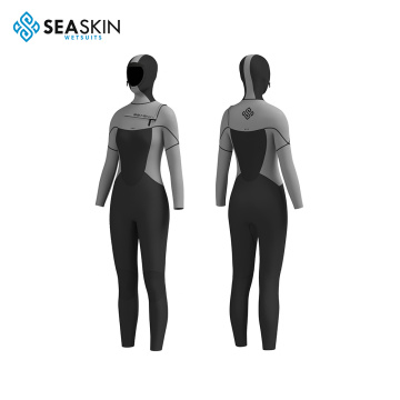 Seaskin Womens 4/3mm 5/4mm Neopren Surfing Wetsuits