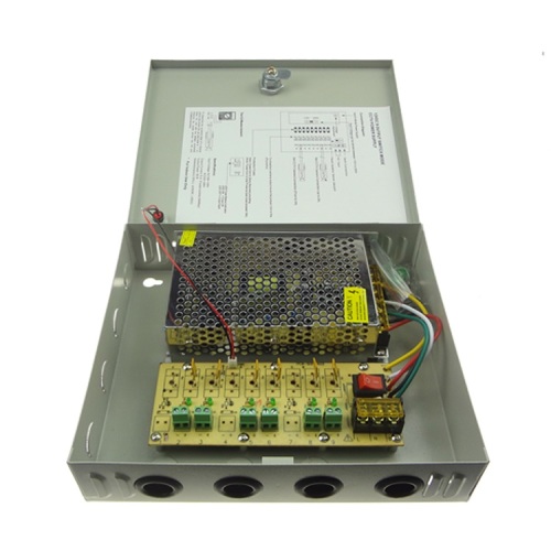 60W 12V 5a 6ch CCTV -voedingsdoos