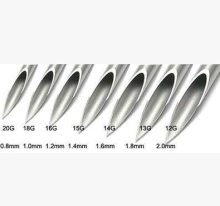 Sterilized Disposable Stainless Steel Tattoo Beauty Body Piercing Needles