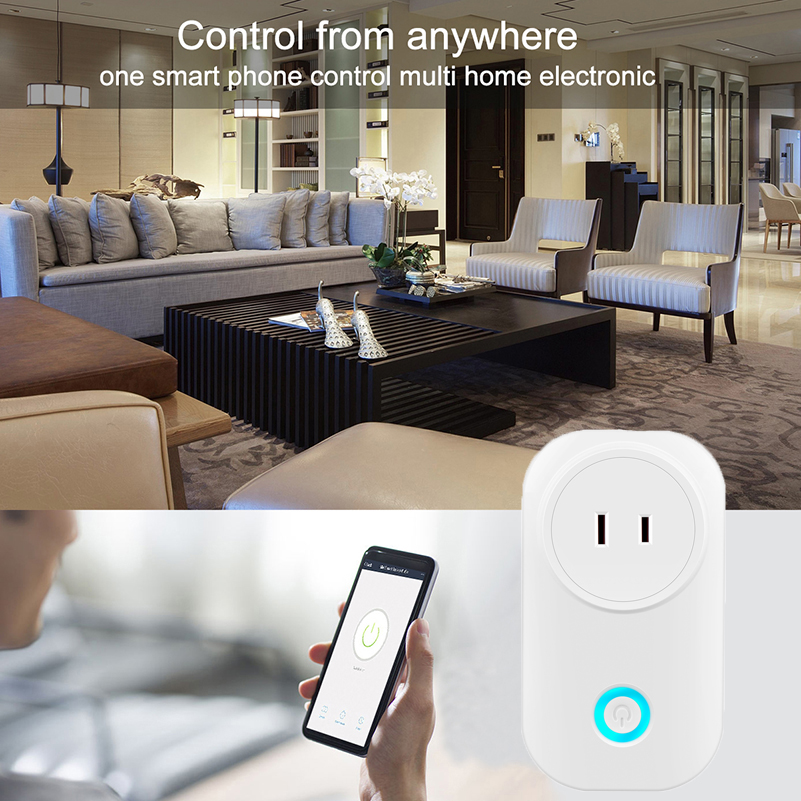 Google Home Echo Timer Electric Wifi Wall Power Outlet Amazon Alexa Wireless Mini Japan Smart Plug Socket