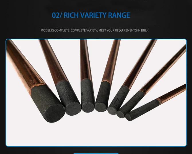 Industry Copper Coated Welding Carbon Graphite Gouging Rods Price