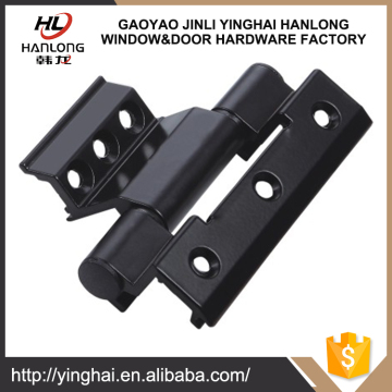 Customized size central window closing hinge