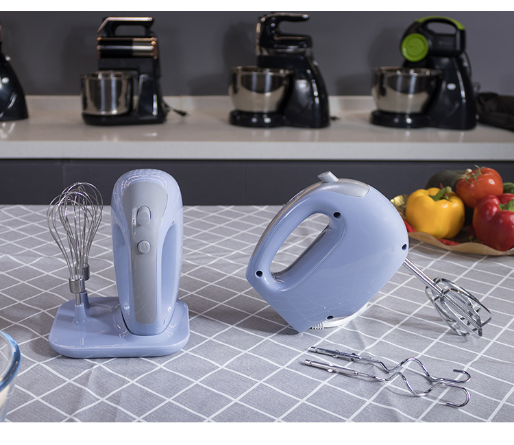 Compact wireless electric hand blender
