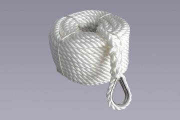 3strands twisted nylon rope