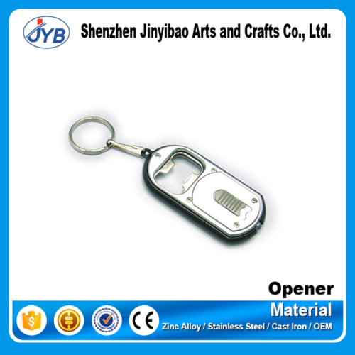 great promotional gift keyring custom logo plastic led bottle opener with cheap price