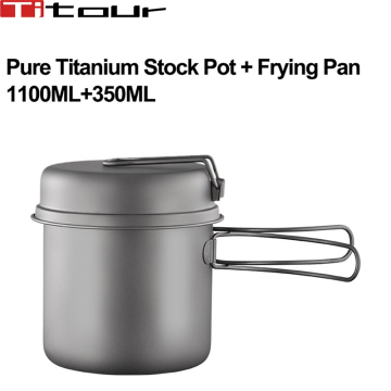 Camping Titanium Pot Set