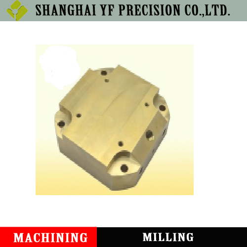 Top grade OEM cnc brass mill part