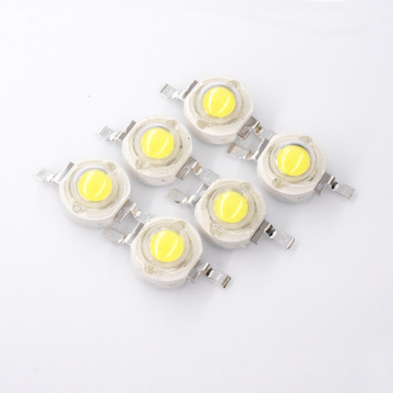 High Power 6000K White LED 110lm 350mA