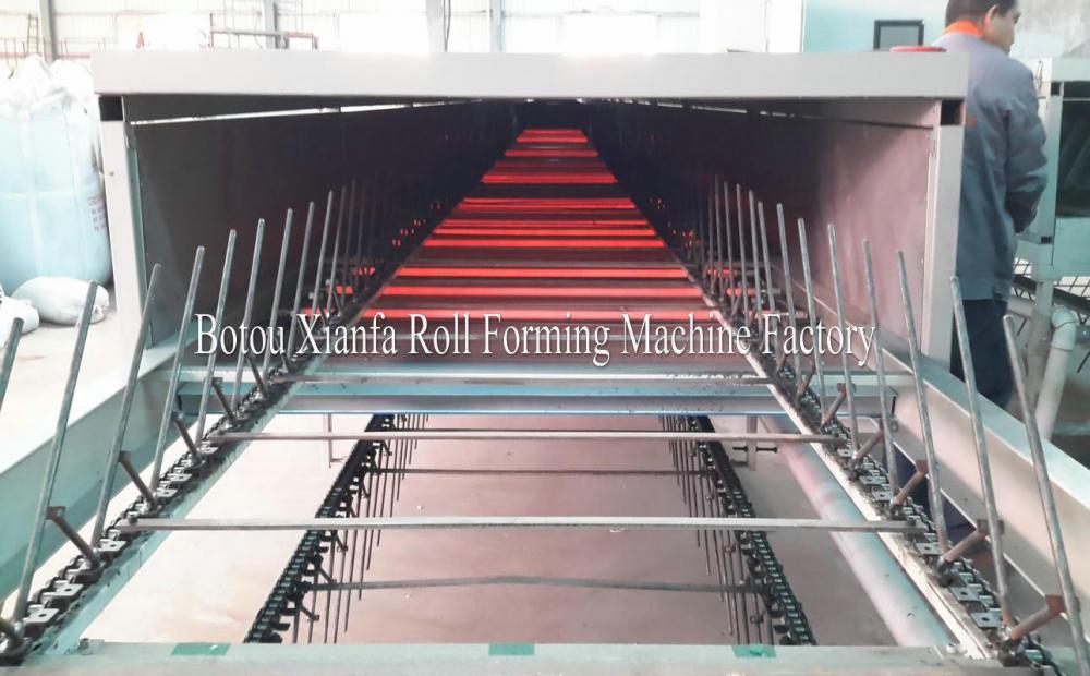 Standard Archaized Colored Vermiculite Tile Forming Machine