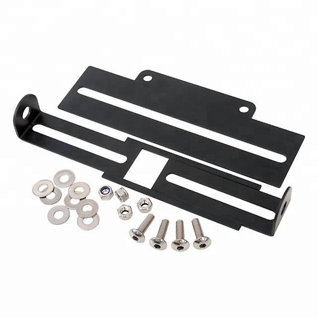 Sheet Metal Stamping Stainless Steel Keyhole Mounting Bracket