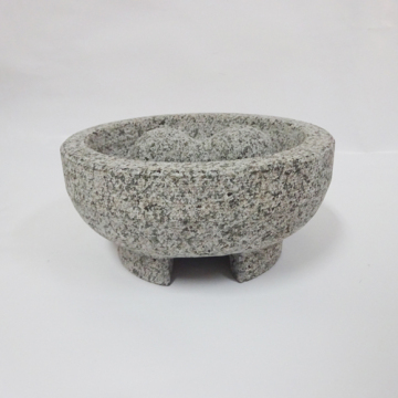 Granite molcajete mortar & pestle