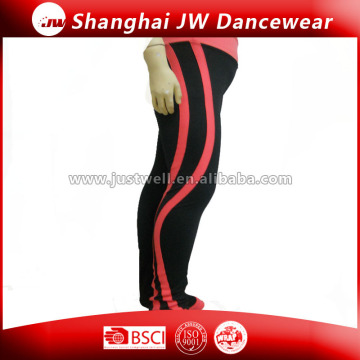 Fashion Red Sports Ice Skating Dance Training Pants