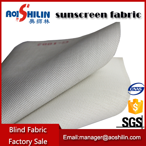 zhejiang popular sale high quality sunscreen polyester fabric roller blinds