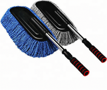 Car Wash & Cleaning Accessories: Brush, Wax Mop, Telescoping Duster