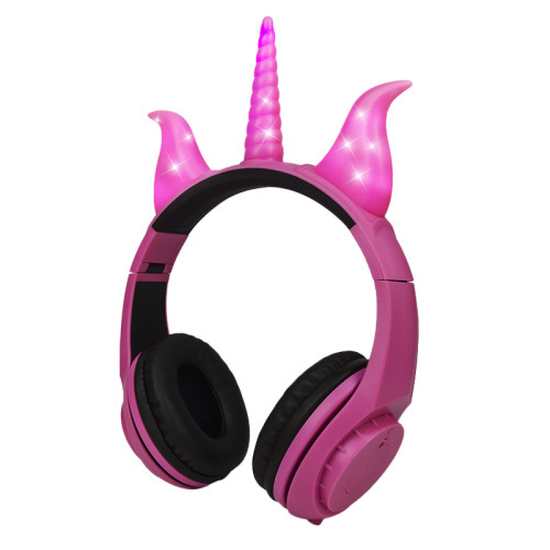 Vente en gros casque pliable pour enfants filaire pour les filles