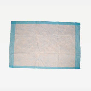 Blue, White Pe Film Surgical / Nursing / Medical Under Pad For Medical Cotton Wool Wl9008