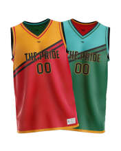 2024 Men's Youth Reversible Basketball Practice Jersey