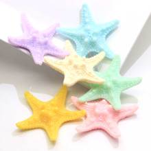 Colorful Resin Seastar Miniature Cabochon Fairy Garden Home Houses Decoration Mini Craft Micro Landscaping Decor DIY Accessories