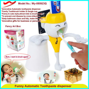 Individual design toothpaste dispenser/what is the best toothpaste