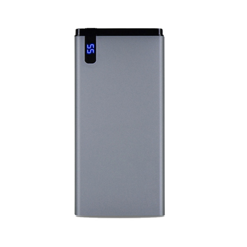 slim 10000mah power bank with led display