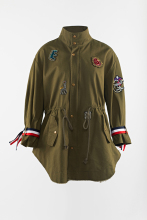 Outer short dust coat