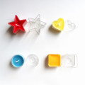 Star shape plastic cup for candle making