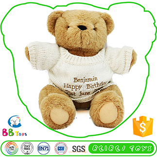 New Styel Premium Quality Stuffed Animals Mink Teddy Bear