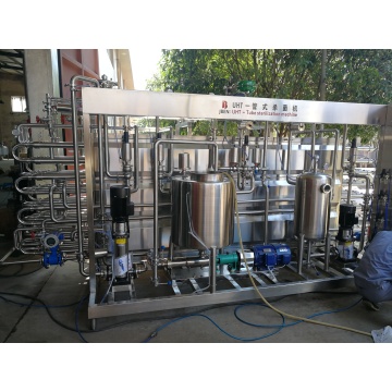 Máquina de leite Pasteurizer dois tipos de placas