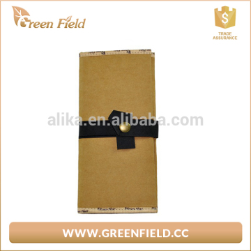 Durable kraft paper wallet good quality kraft paper wallet