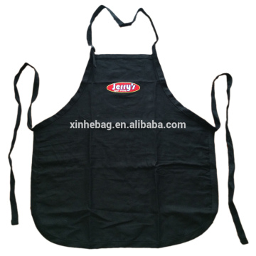 logo printed chef cotton bib apron