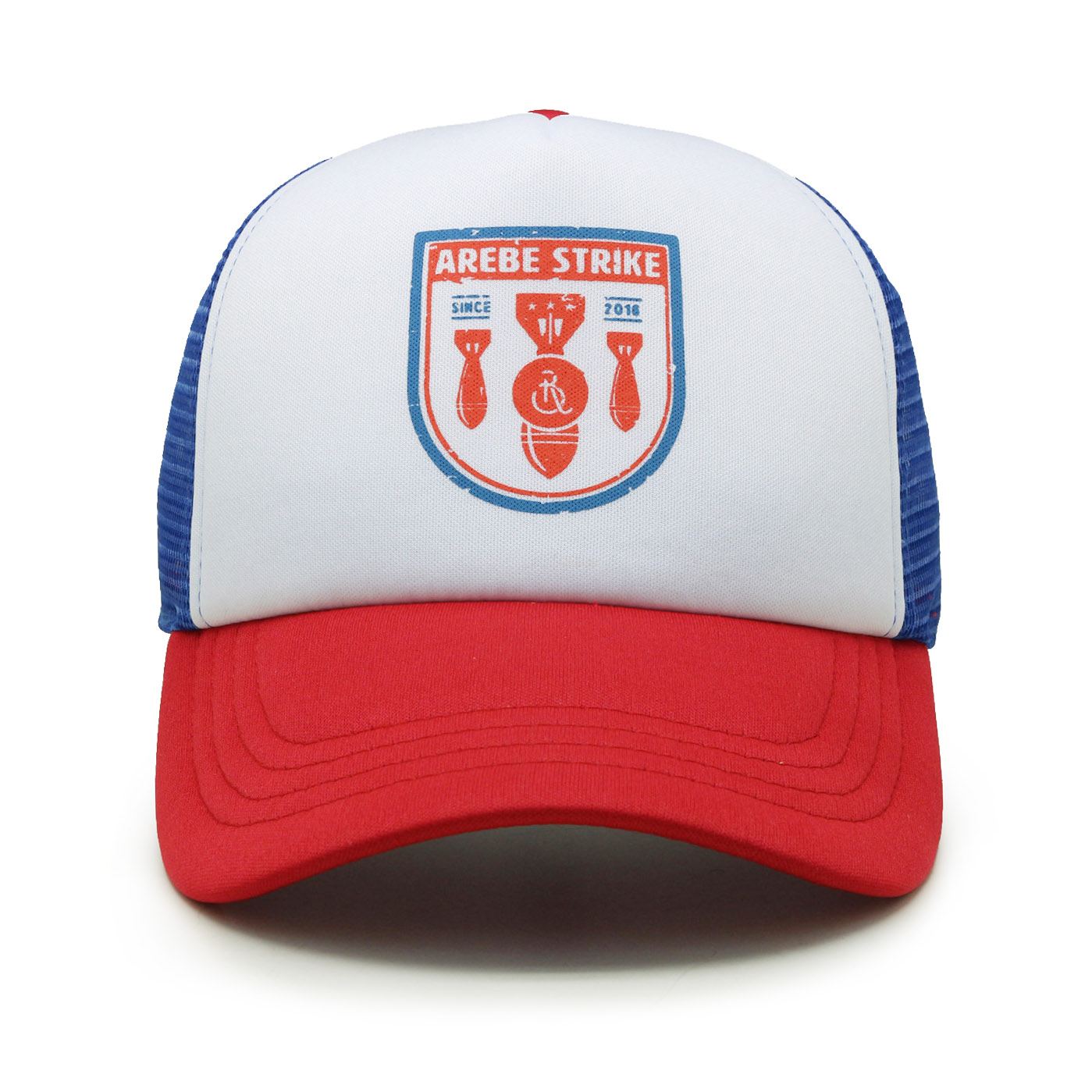 Foam dad cap trucker mesh cap, custom trucker cap with printing logo