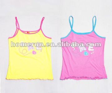 girls singlet/girls vest.