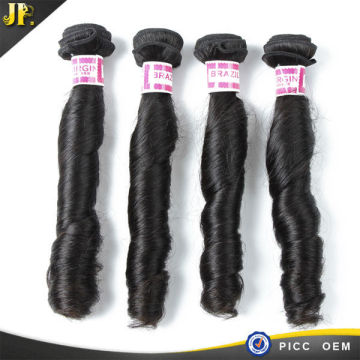 JP hair discount 7A dyeable raw virgin virgin brazilian remy spring curl hair