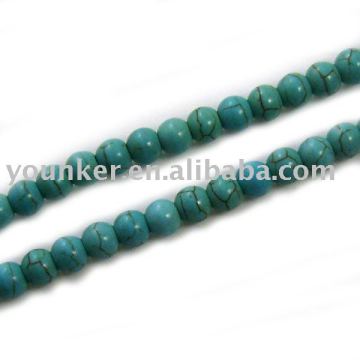 6MM turquoise Loose stone beads