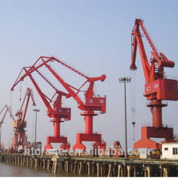 portable mobile offshore portal crane